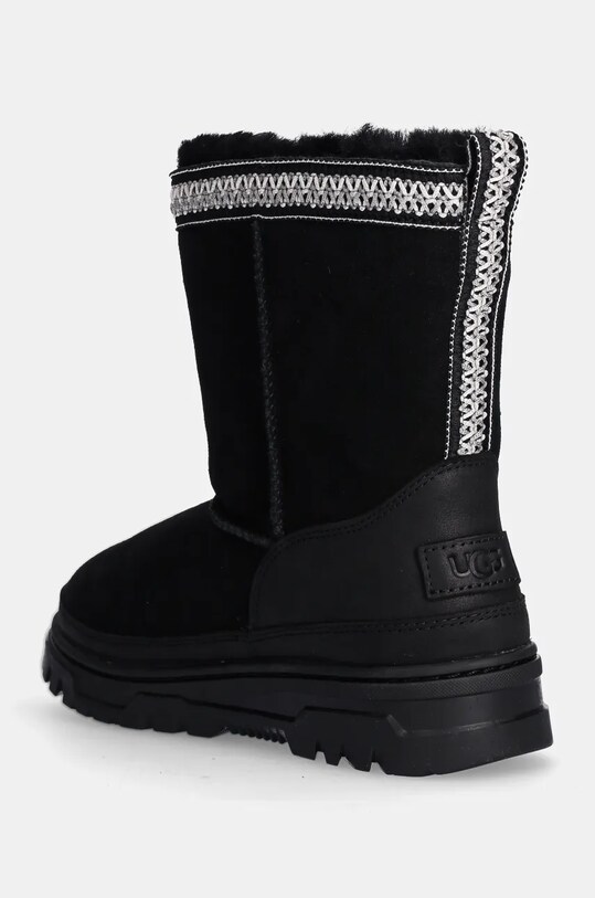 Хлопчик Дитячі чоботи UGG KIDS CLASSIC SHORTRAILGAZER 1157694K чорний