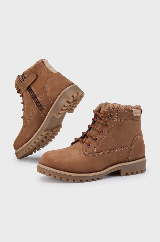Mayoral buty zimowe dziecięce brązowy 46508.63A.Mini