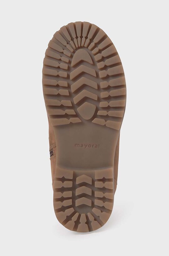 Mayoral buty zimowe nubukowe dziecięce brązowy 48508.63A.Junior