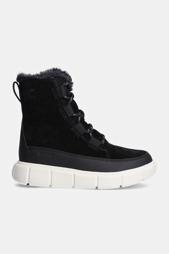 Sorel śniegowce dziecięce CHILDRENS SOREL EXPL 2088511 czarny AW24