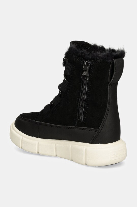 Мальчик Детские замшевые зимние ботинки Sorel CHILDRENS SOREL EXPL 2088512 чёрный