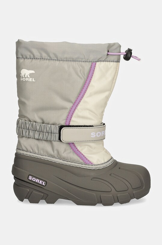 Дитячі чоботи Sorel CHILDRENS FLURRY BO 2114081 сірий AW24