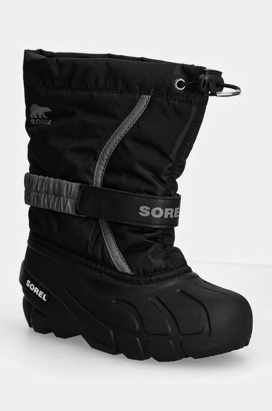 Дитячі чоботи Sorel CHILDRENS FLURRY BO з утепленням чорний 2114082