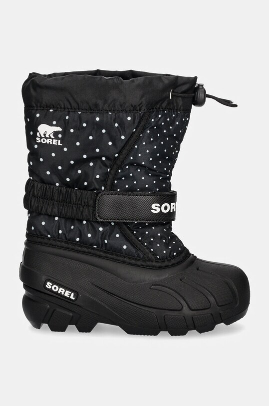 Dětské sněhule Sorel CHILDRENS FLURRY BO 2114092 černá AW24