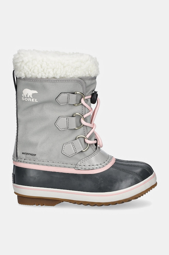 Sorel śniegowce dziecięce CHILDRENS YOOT PAC 2114111 szary AW24