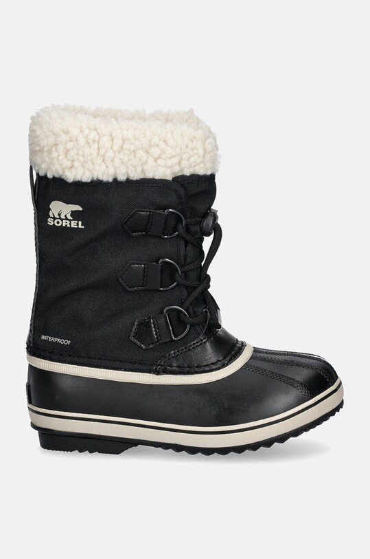 Sorel śniegowce dziecięce CHILDRENS YOOT PAC 2114111 czarny AW24