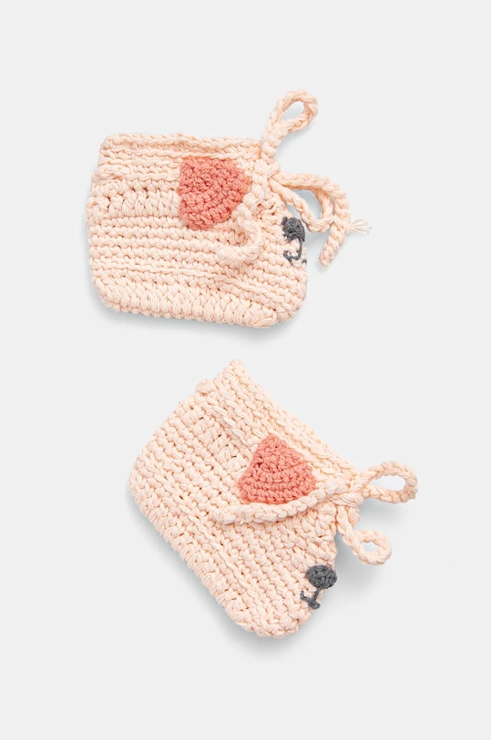 United Colors of Benetton kapcie niemowlęce 6VEEA8009.W.Seasonal różowy AW24