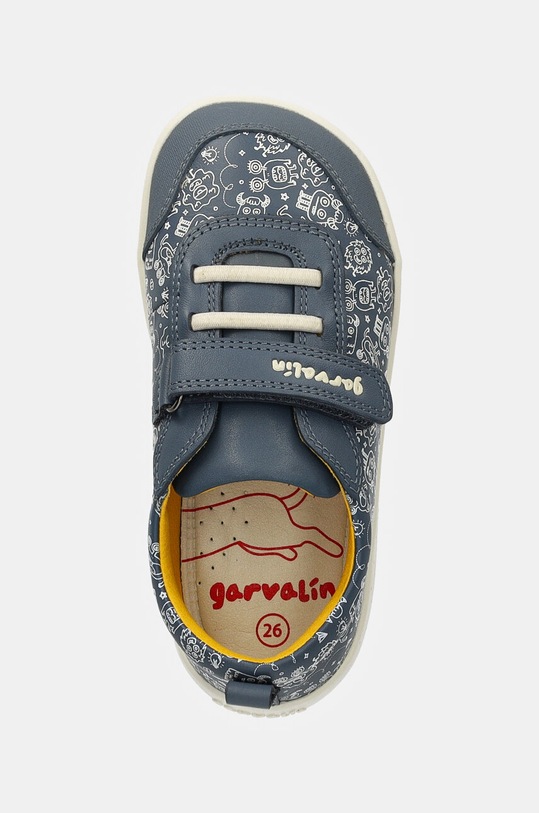 Garvalin sneakersy skórzane dziecięce niebieski 241305.24.26