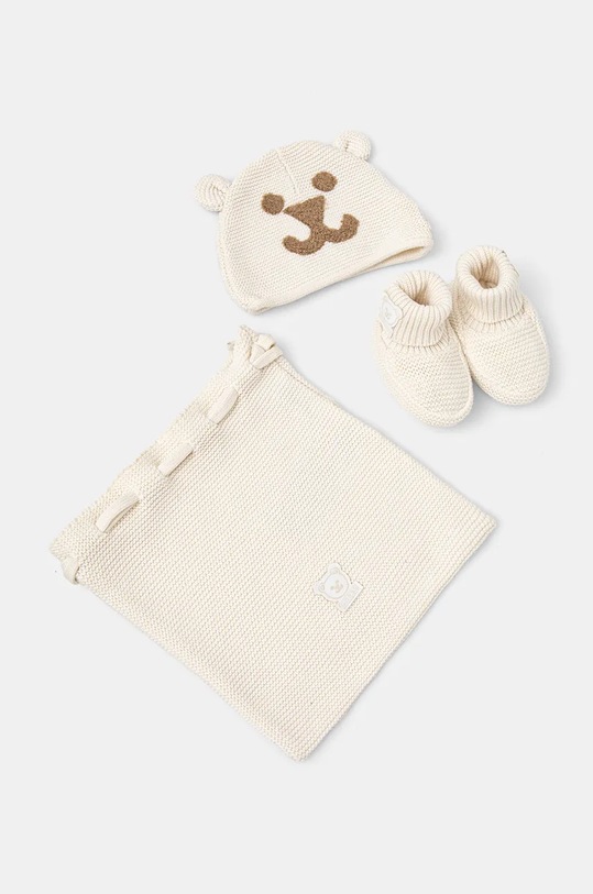 Βρεφικό καπέλο και παντόφλες Guess χωρίς μόνωση μπεζ H4BZ04.Z3FK0.9BYH