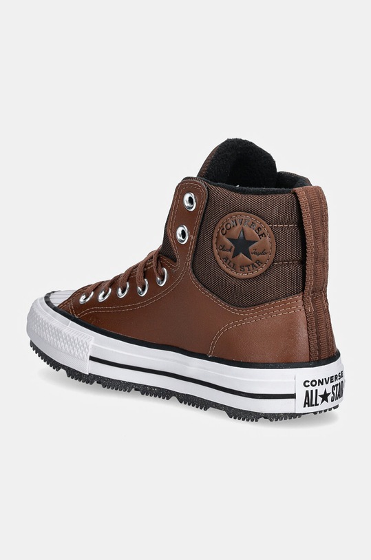 Băieți Converse tenisi de piele pentru copii CHUCK TAYLOR AS BERKSHIRE BOOT A08442C maro