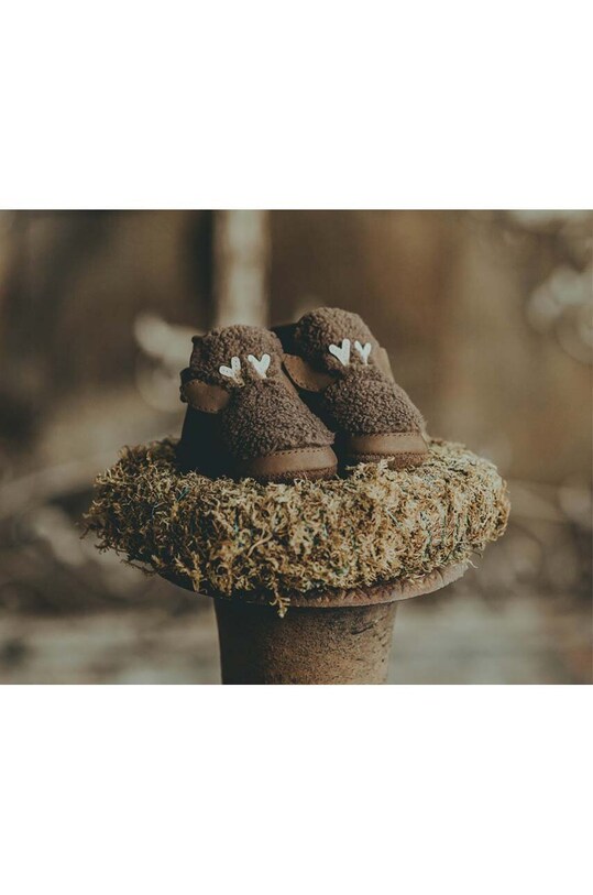 Обувь для новорождённых Donsje Richy Booties Stag 1033807. коричневый