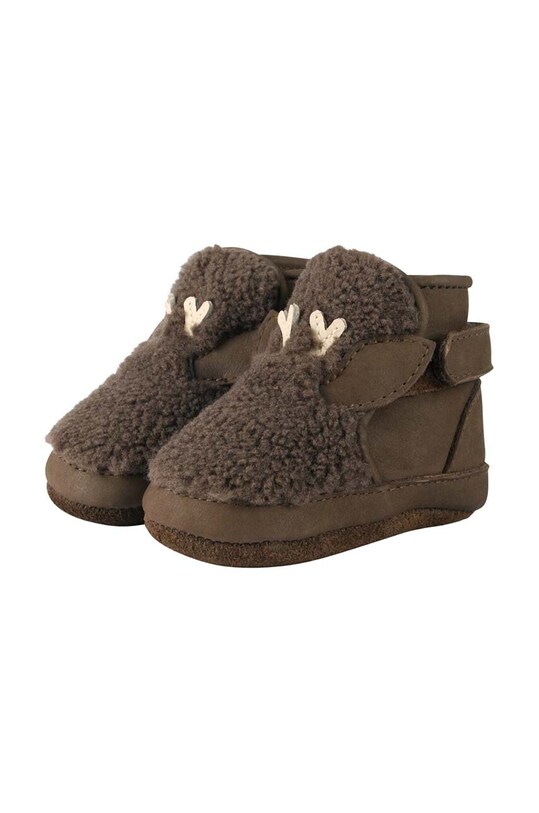 Обувь для новорождённых Donsje Richy Booties Stag 1033807. коричневый AW24