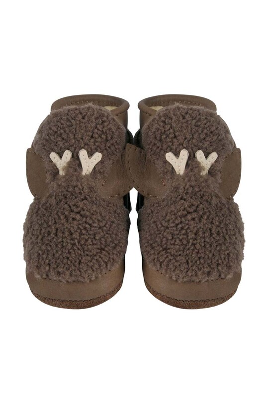 Обувь для новорождённых Donsje Richy Booties Stag коричневый 1033807.
