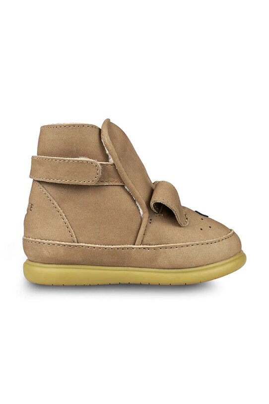 Παιδικές δερμάτινες χειμερινές μπότες Donsje Dubu Classic Shoes Dog μπεζ 1500405.