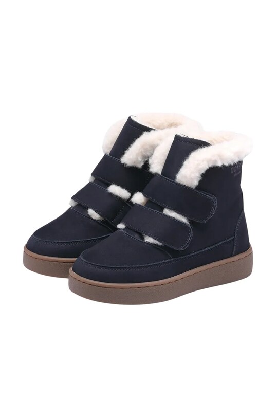 Donsje cizme de iarna pentru copii din piele intoarsa Clenn Boots 2017700.22.28 bleumarin AW24