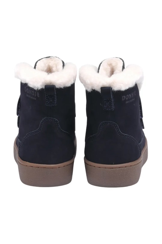 Donsje buty zimowe zamszowe dziecięce Clenn Boots granatowy 2017700.22.28