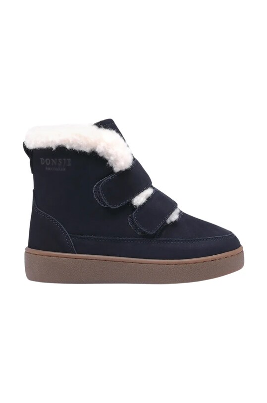 Donsje cizme de iarna pentru copii din piele intoarsa Clenn Boots 2017700.22.28 bleumarin
