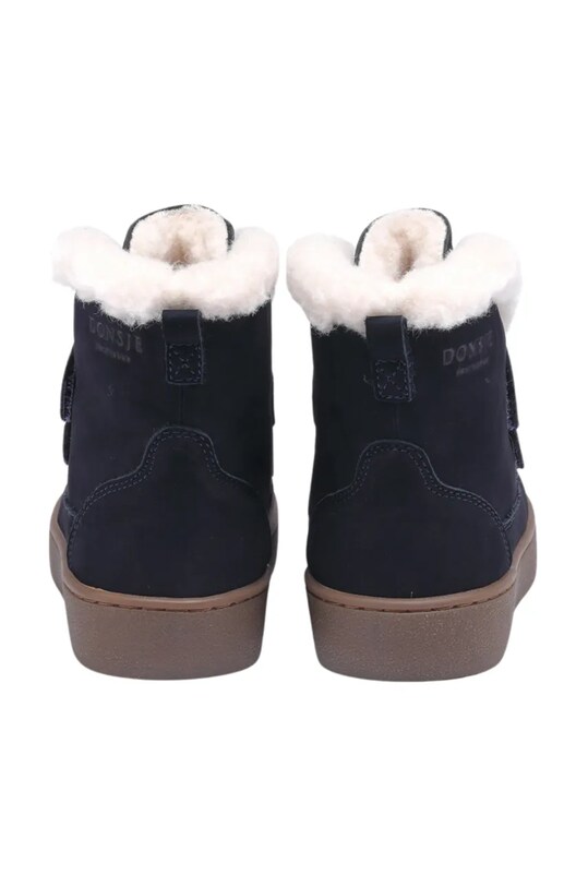 Detské zimné semišové topánky Donsje Clenn Boots tmavomodrá 2017700.29.33