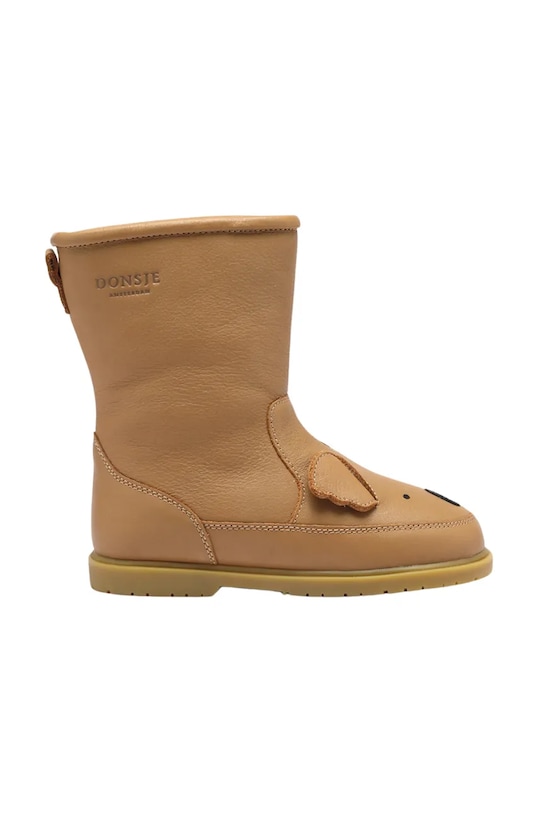 Детские кожаные зимние ботинки Donsje Wadudu Classic Boots Koala 2022006.22.28