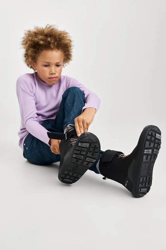 Băieți Reima cizme de iarna pentru copii Talvella Junior 5400151A.9BYH negru