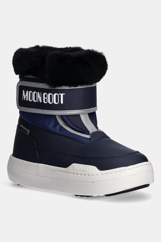 Дитячі чоботи Moon Boot JR PARK STRAP з утепленням темно-синій 80D3440030.35.38