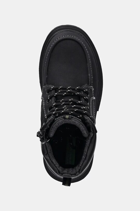 Παιδικές χειμερινές μπότες United Colors of Benetton μαύρο 8H6DCD01K.G.Seasonal