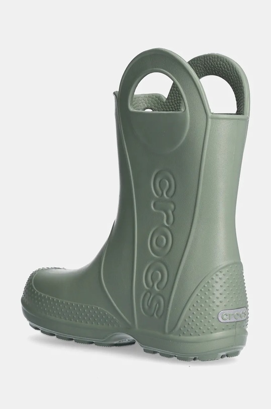 Dječaci Dječje gumene čizme Crocs HANDLE RAIN BOOT 12803.HANDLE.RAIN.BOO zelena