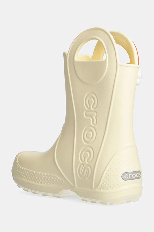 Chłopiec Crocs kalosze dziecięce HANDLE IT RAINBOW RAIN BOOT 210026.HANDLE.IT.RAINBO żółty