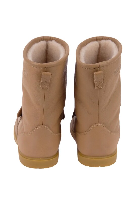Băieți Donsje ghete de iarna pentru copii din piele Wadudu Exclusive Boots Reindeer 2022119.29.33 maro