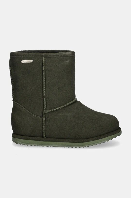 Μπότες χιονιού σουέτ για παιδιά Emu Australia Brumby Lo K10773.Bru πράσινο AW24