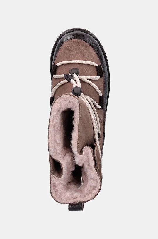 Дитячі замшеві чоботи Emu Australia Blackburn коричневий K12603.Bla