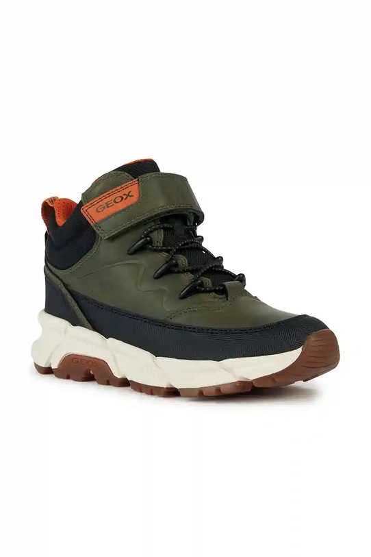 Детски зимни обувки Geox лека изолация зелен J36LCG.0MEFU.28.31