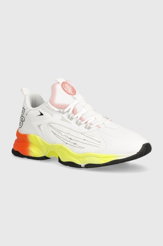 PLEIN SPORT sneakers Lo-Top textil alb USC0612.STE003N.0121