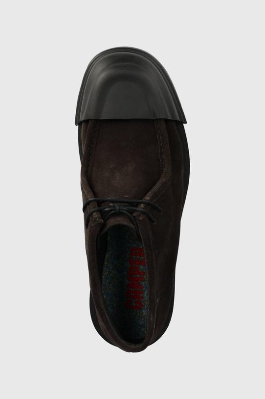 Camper półbuty zamszowe Junction brązowy K300475.001