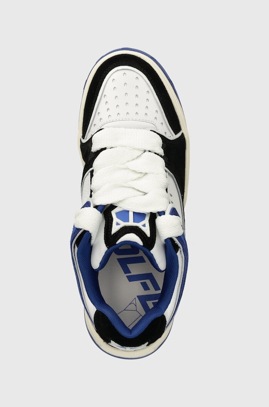 Naked Wolfe sneakers din piele multicolor Kash.Nubuck.blue