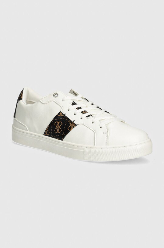Guess sneakers TODI mic de statură alb FMTTOI.ELL12.WBROC