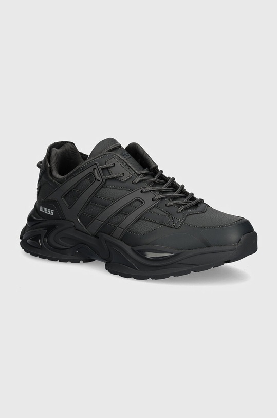 Маратонки Guess BELLUNO LOW изкуствена кожа сив FMTBEL.ELE12.COAL