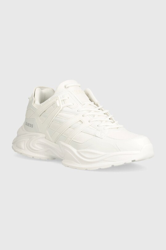 Маратонки Guess BELLUNO LOW изкуствена кожа бял FMTBEL.ELE12.WHITE