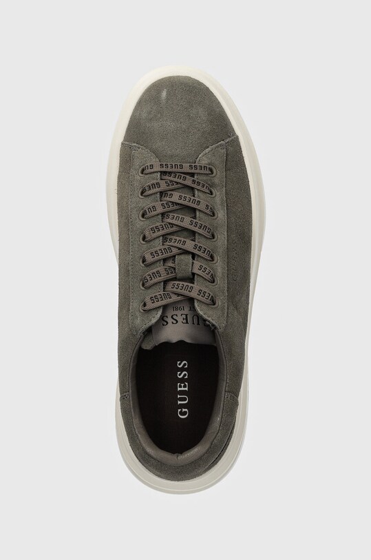 Σουέτ αθλητικά παπούτσια Guess ELBA SUEDE γκρί FMTESU.SUE12.GREY