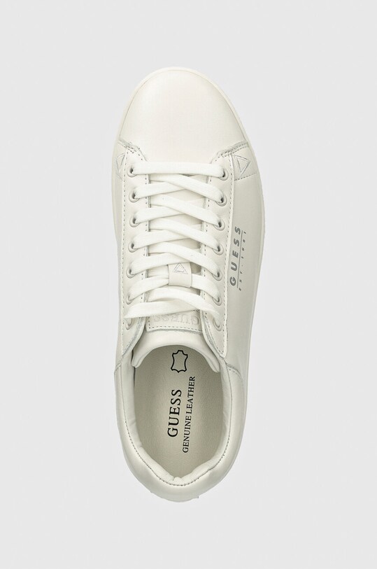 Guess sneakersy skórzane NOLA biały FMTNOL.ELE12.OFFWH