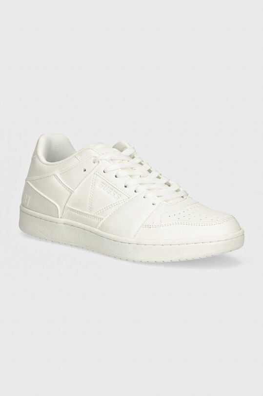 Кросівки Guess SAVA LOW імітація лицьової шкіри білий FMTSAL.FAL12.OFBLA