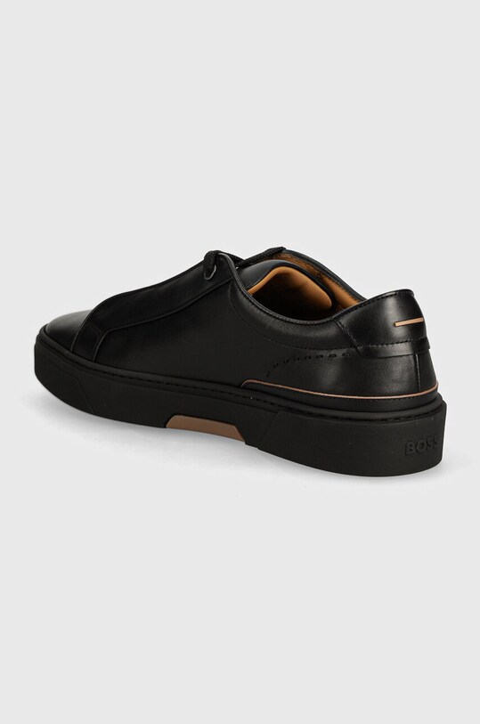 Obuwie BOSS sneakersy skórzane Gary 50499921.001 czarny