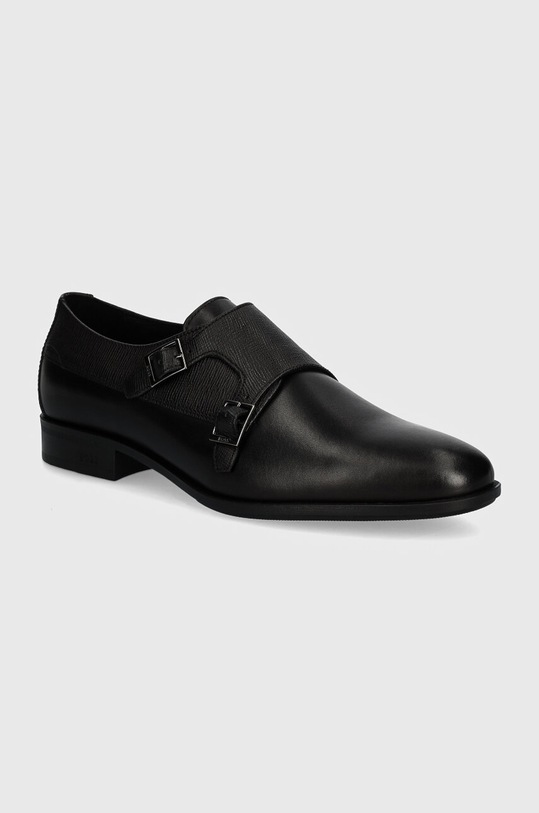 BOSS pantofi de piele Colby piele negru 50523033.001