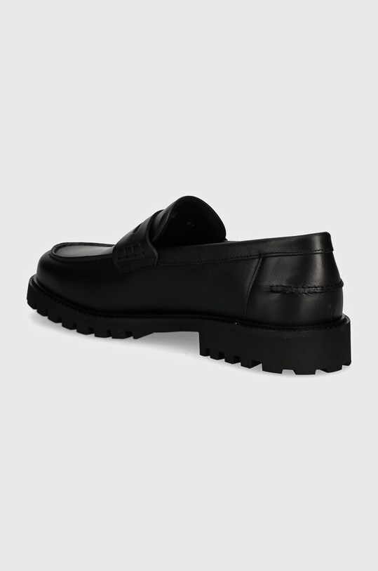 Încălțăminte BOSS mocasini de piele Richayl 50523092.001 negru