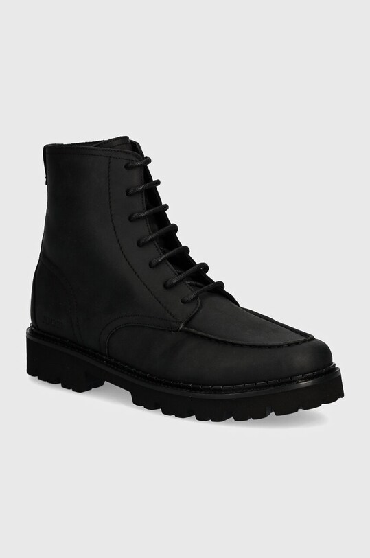 Joop! pantofi din nubuc Loreto Hektor Boot cu snur negru 4140007673.900
