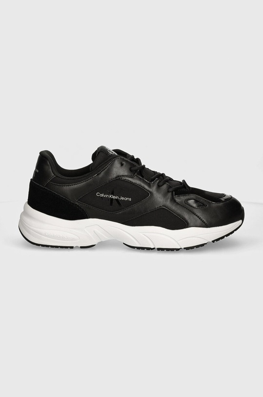 Αθλητικά Calvin Klein Jeans RETRO TENNIS LOW LACEUP MTL YM0YM00985 μαύρο AW24