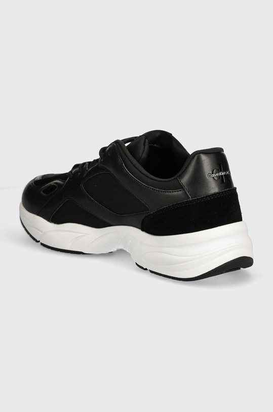 Παπούτσια Αθλητικά Calvin Klein Jeans RETRO TENNIS LOW LACEUP MTL YM0YM00985 μαύρο