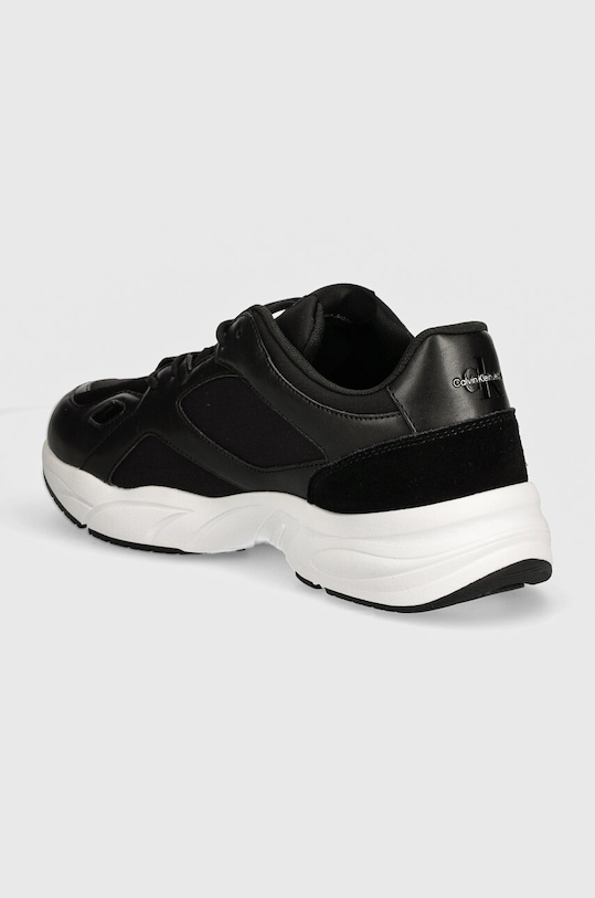 Παπούτσια Αθλητικά Calvin Klein Jeans RETRO TENNIS LOW LACEUP MTL YM0YM00985 μαύρο