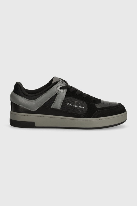 Calvin Klein Jeans sneakersy BASKET CUP LOW LACEUP LTH ML MTR YM0YM00994 czarny AW24