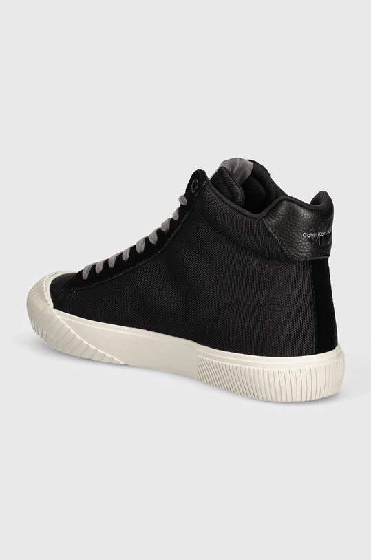 Boty Kecky Calvin Klein Jeans SKATER VULC MID MTR YM0YM00999 černá